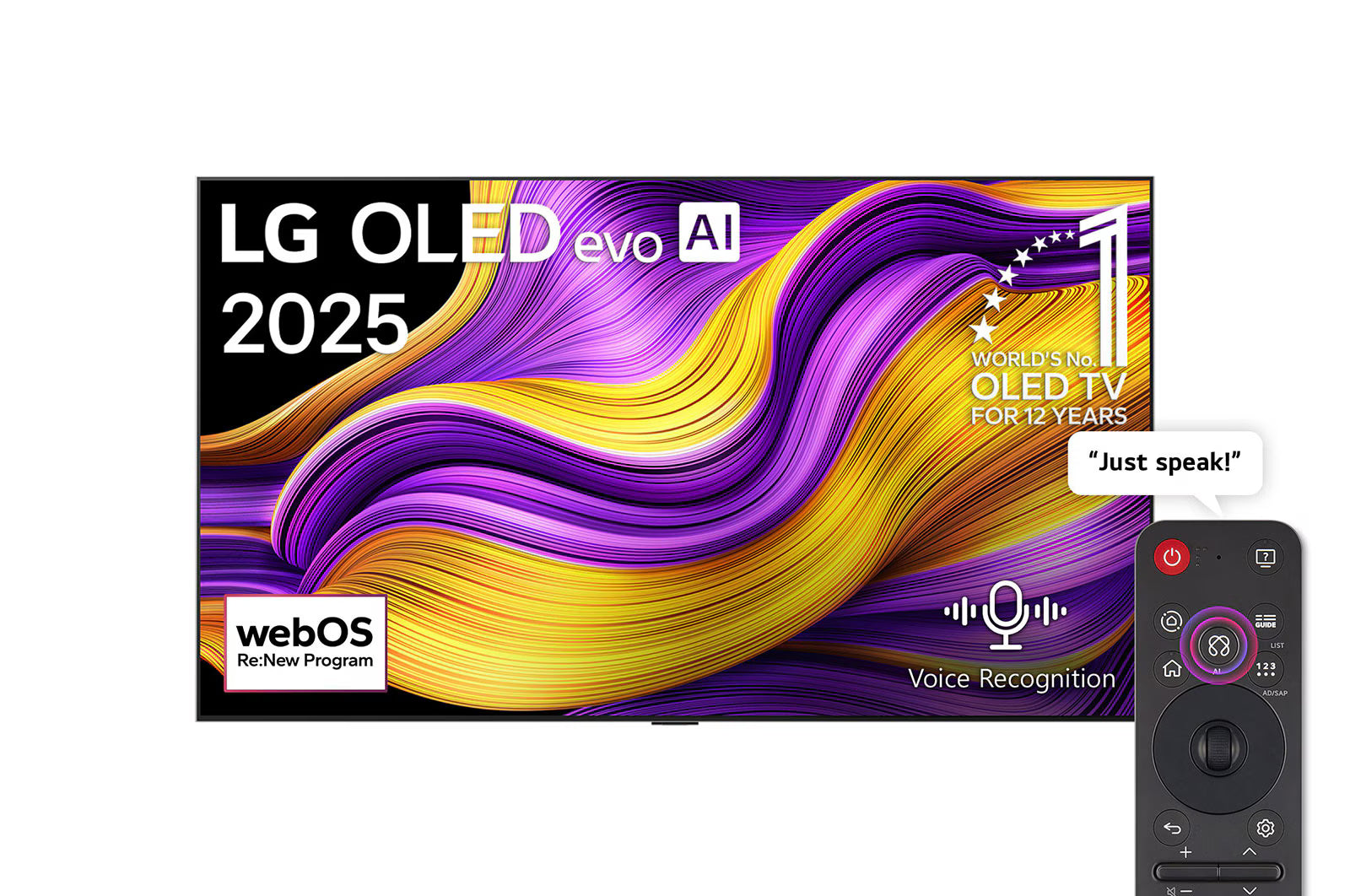 LG 83" OLED evo with Brightness Booster Max (WebOS/AI ThinQ)